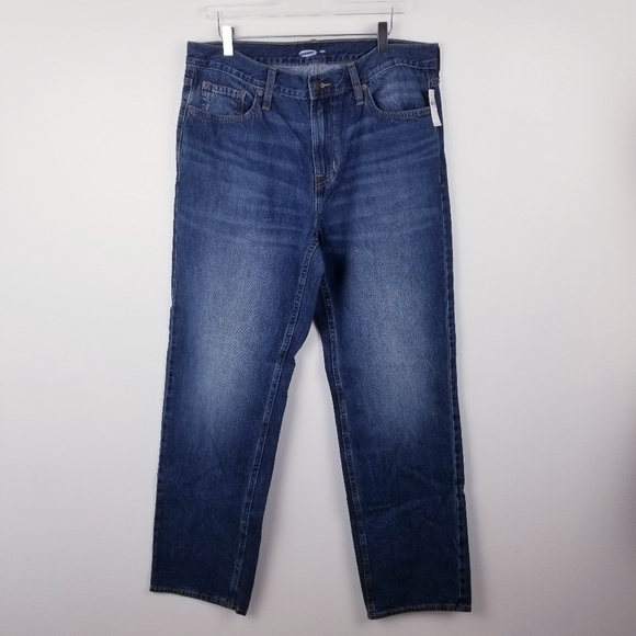 Old Navy Loose Jeans Medium Wash NWT - Picture 1 of 10